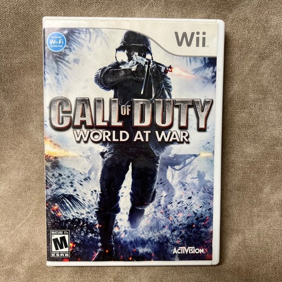 Wii Call of Duty: World at War Shooter Game - Picture 1 of 3